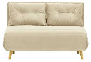 2-Sitzer Ausklappbares Sofa Flic Creme