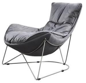 Fauteuil FINA microfibre Gris