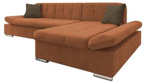 Ecksofa Malwi Orange - Ecke davorstehend rechts