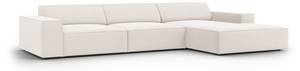 Ecksofa JODIE 4 Sitzplätze Beige