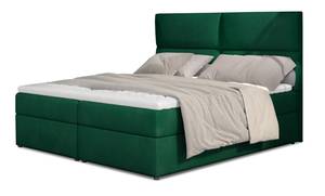 Boxspringbett GLOW Dunkelgrün - Breite: 145 cm