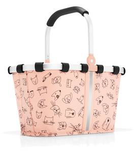 Einkaufskorb carrybag XS kids c&d rose Pink - Kunststoff - 34 x 18 x 20 cm