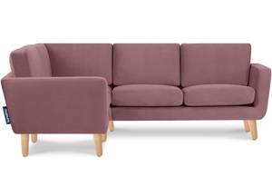 TAGIO Ecksofa links Pink