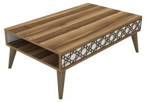 Table basse Scheat Marron - Bois manufacturé - 60 x 37 x 105 cm