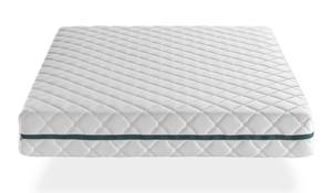 Taschenfederkernmatratze 80X200X24 EROS Weiß - Textil - 80 x 24 x 200 cm