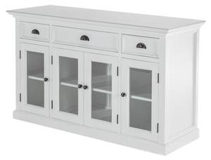 Buffet Halifax 5 Blanc crème brillant - Blanc perlé