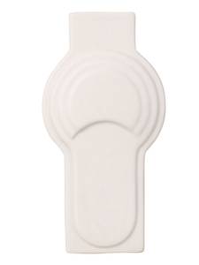 Vase Layer Art Blanc - Céramique - 5 x 24 x 5 cm