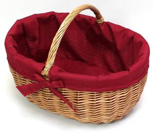 Einkaufskorb  FF-106575 Rot - Naturfaser - 47 x 30 x 36 cm