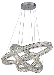 Pendentif Bands Gris - Verre - 76 x 150 x 76 cm