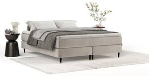 Boxspringbett Rowan Braun - Breite: 200 cm - H4