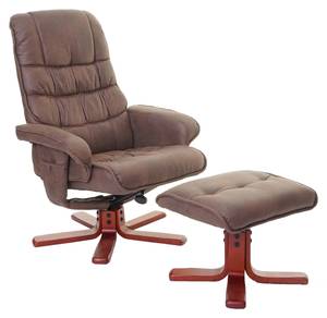 Relaxsessel E30 mit Hocker Braun