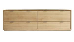 TV-Schrank Senson Braun - Massivholz - Holzart/Dekor - 180 x 55 x 47 cm