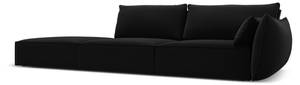 Sofa KAELLE 4 Sitzplätze Schwarz