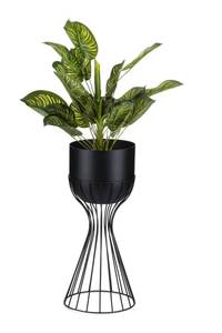 Blumenständer mit Übertopf HH-ML-07-B Schwarz