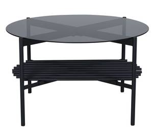 Table basse VonStaf Noir - Translucide - 80 x 80 cm