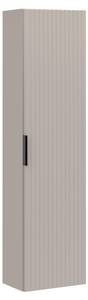 Armoire haute ADEL HC35 Beige - Bois manufacturé - Matière plastique - 35 x 140 x 25 cm