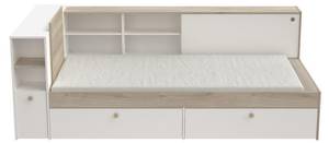 Bettrahmen LIARA Beige - Holzwerkstoff - 119 x 87 x 229 cm