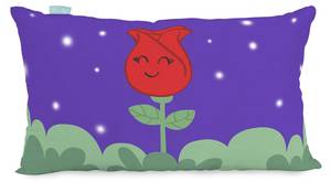 Magic rose Kissenbezug Kunststoff - 1 x 50 x 30 cm