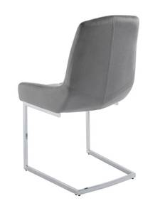 Chaise BERLONA Lot de 2 Gris