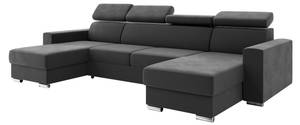 Ecksofa Voss U-Form Dunkelgrau