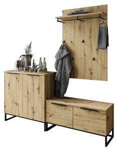 TOP III Garderobe Braun - Holzwerkstoff - 180 x 197 x 40 cm