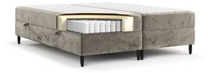 Boxspringbett Malte Beige - Breite: 200 cm