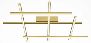 Deckenleuchte Radiance Gold - Metall - 60 x 13 x 60 cm