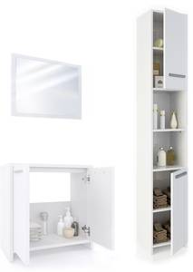 Salle de bain Kiko blanc (3 éléments) 30 x 190 x 30 cm