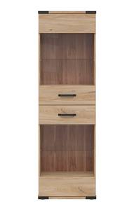 Highboard Lara Beige - Holzwerkstoff - 60 x 197 x 40 cm