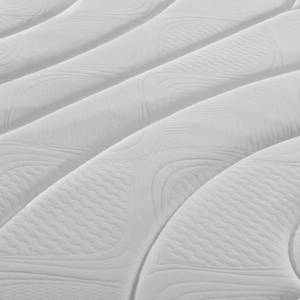 Matelas ergonomique 80x200 - 24 cm Blanc - Textile - 80 x 24 x 200 cm