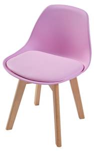 Set de 2 chaises pour enfants Elvdal Rose foncé