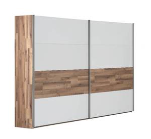 Kleiderschrank Modern Weiß - Holzwerkstoff - 270 x 211 x 61 cm