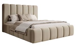 Polsterbett Doppelbett Rimini Taupe - Breite: 164 cm