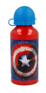 Kindertrinkflasche Captain America Metall - 7 x 15 x 7 cm