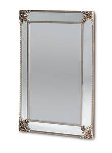 Miroir mural ANALISE Argenté - Bois manufacturé - 4 x 114 x 83 cm