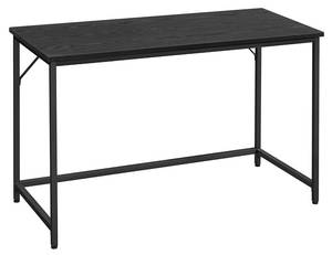 Schreibtisch Kuwait City Schwarz - Holzwerkstoff - 120 x 76 x 60 cm