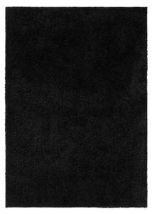 Tapis à poils longs Soho 1 Noir - 60 x 4 x 120 cm