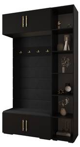 Garderobe Inova 3 Z20 Schwarz - Gold - Gold