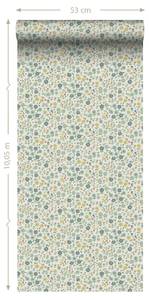 papier peint fleurs 7393 Multicolore