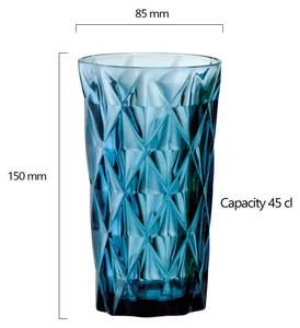 Highgate Hiball Becher 4er Set Glas - 9 x 15 x 9 cm