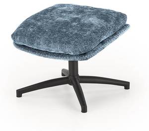 Fauteuil Dario Bleu - Textile - 73 x 73 x 72 cm