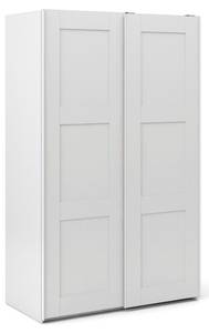 Kleiderschrank Veto A Weiß - Holz teilmassiv - 122 x 200 x 61 cm