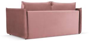 ausklappbares Sofa AGATE 2 Sitzplätze Pink