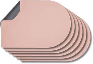 Tischset 165531 6er Set Pink - Naturfaser - 30 x 2 x 44 cm