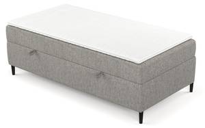 Boxspringbett Araya Grau - Breite: 90 cm - H2