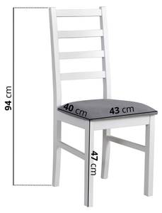 Stuhl  NILO 8  (2er Set) Schwarz - 2er Set