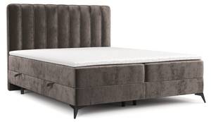 Boxspringbett Aggaz Braun - Breite: 180 cm