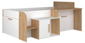 Bettkombination PEDRO Beige - Holzwerkstoff - 134 x 90 x 206 cm