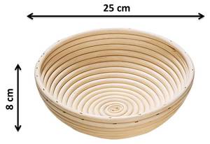 Brotform TUBEBASKET_L Braun - Rattan - 25 x 8 x 25 cm