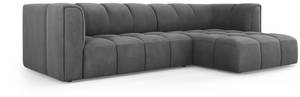 modulares Ecksofa SERENA 3 Sitzplätze Schiefergrau